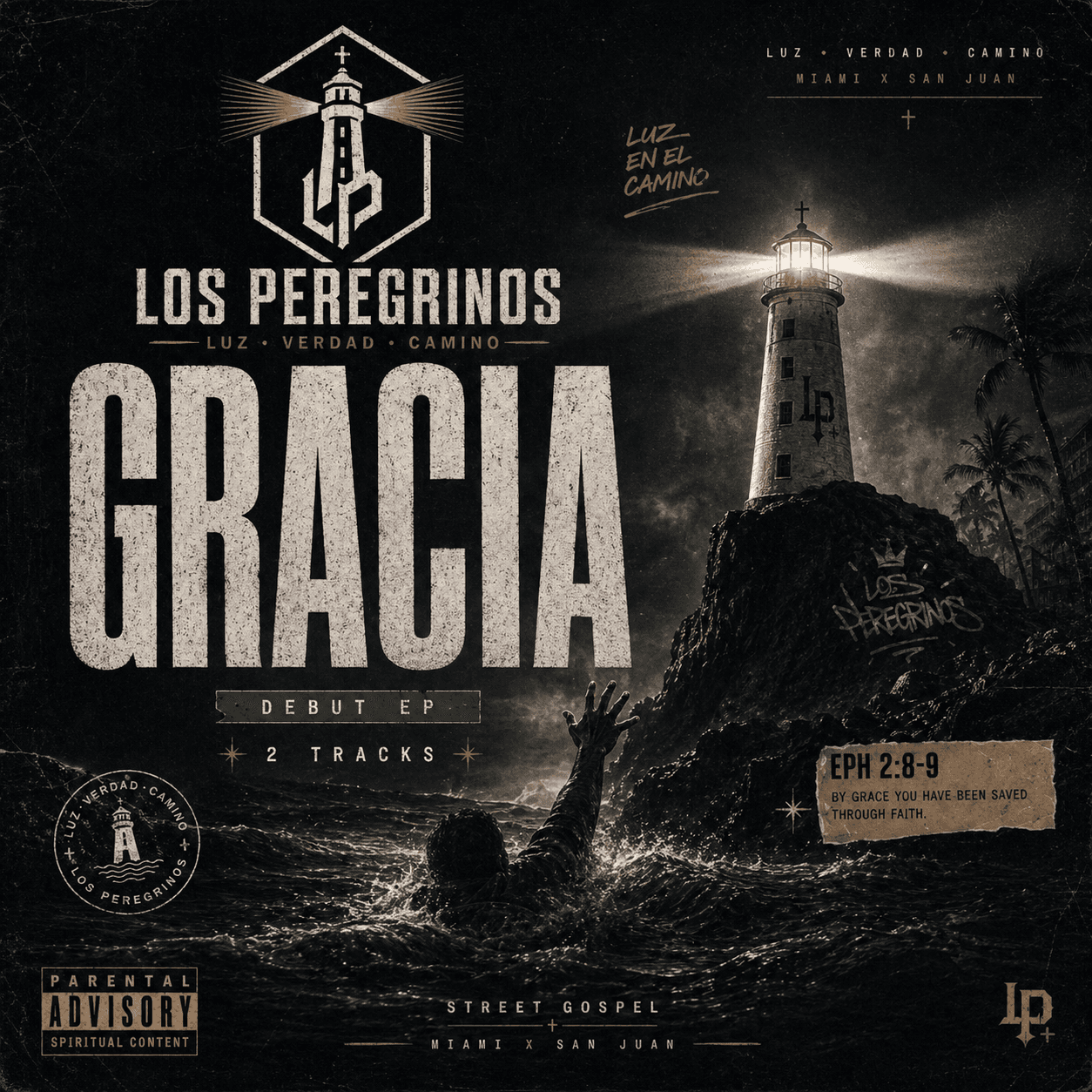 GRACIA album cover by LOS PEREGRINOS